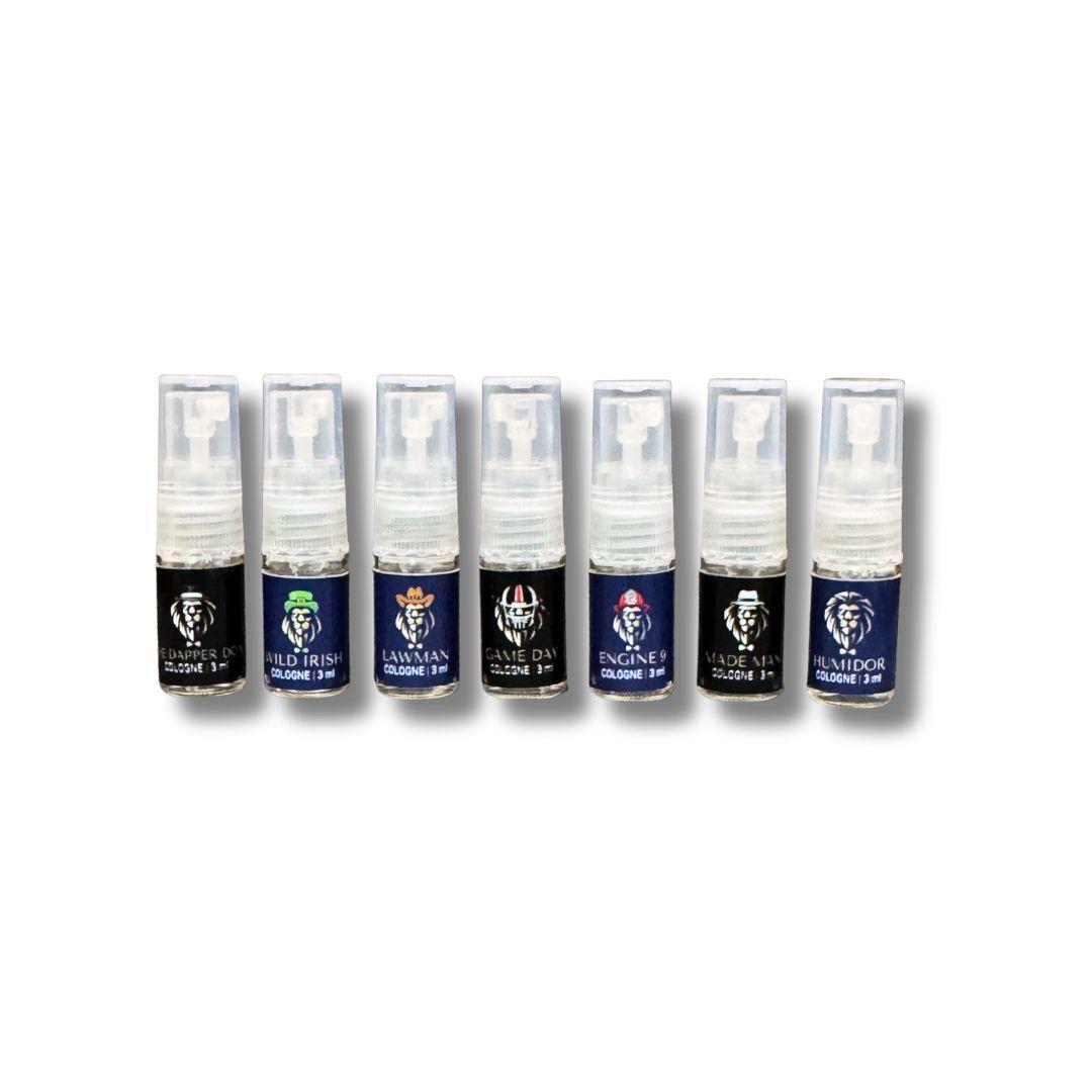 Cologne Spray Samples — Build Your Own 5-Pack (3mL Travel Sprays)