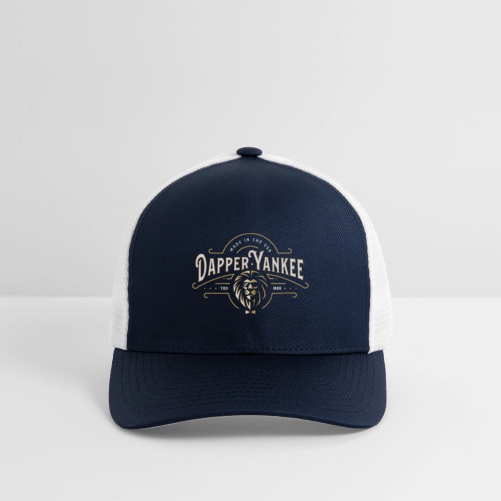 Dapper Yankee Logo Cap - navy/white