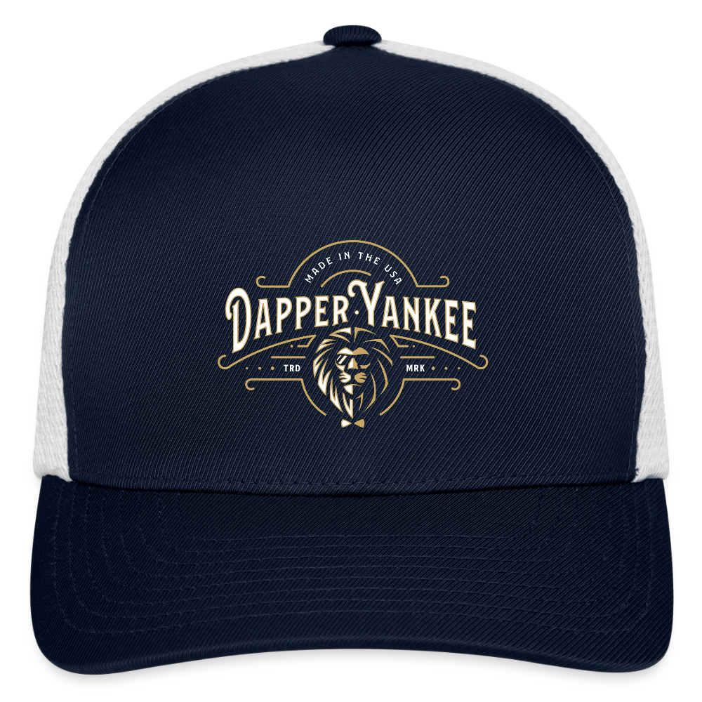 Dapper Yankee Logo Cap - navy/white