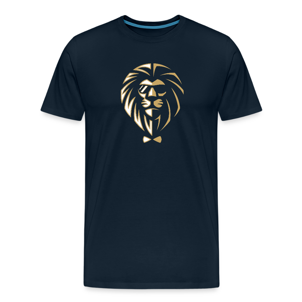 Dapper Lion Premium Tee Shirt - deep navy