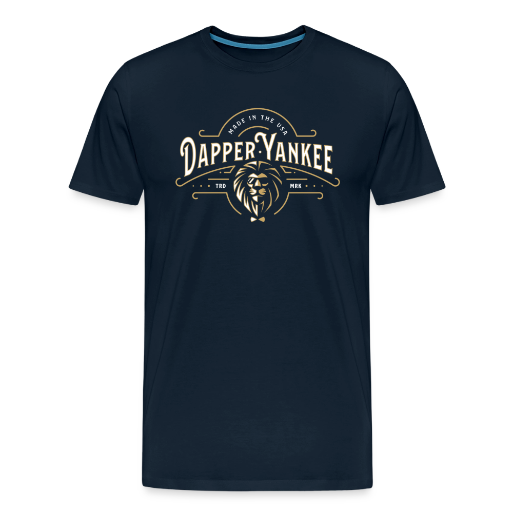 DY Logo Tee - deep navy