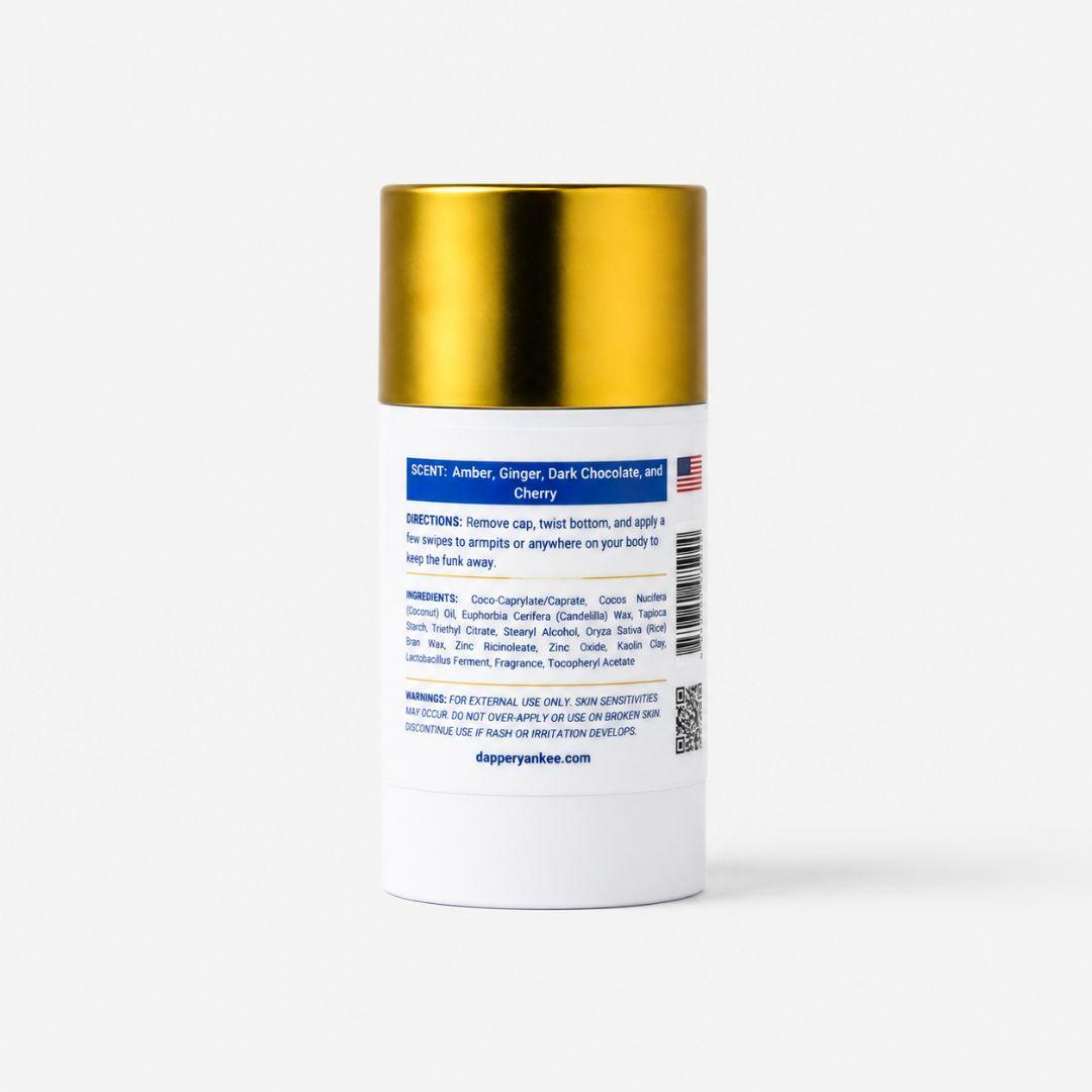 Blue Blood natural deodorant Dapper Yankee
