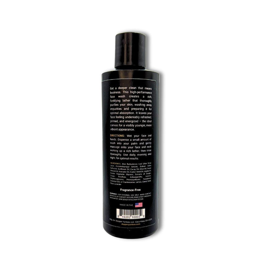 morning and night face wash - dapper yankee