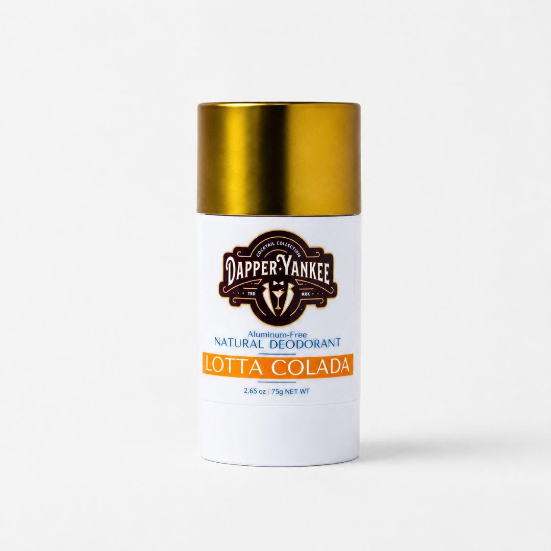 Lotta Colada natural deodorant Dapper Yankee