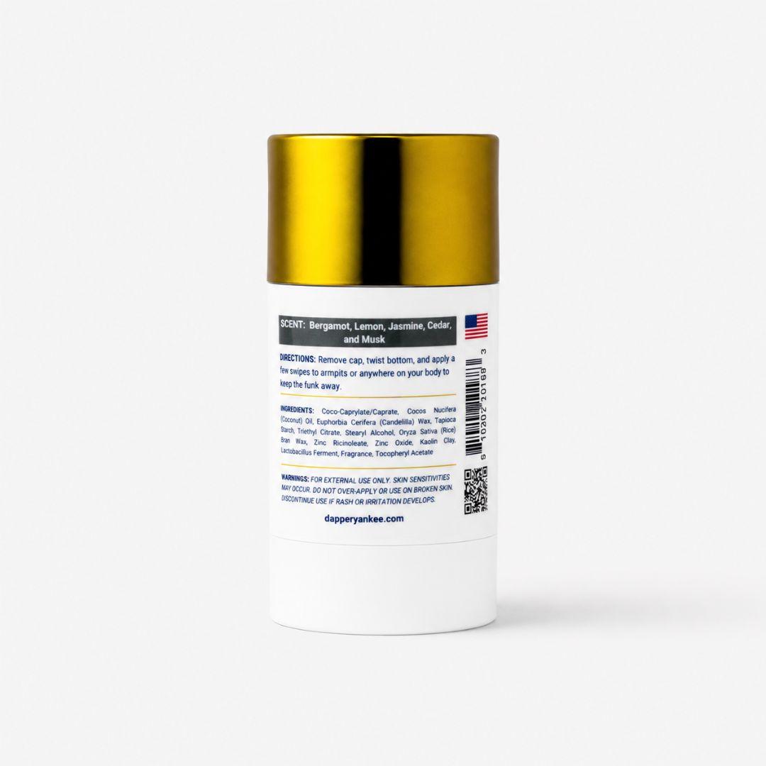 Made Man natural deodorant Dapper Yankee