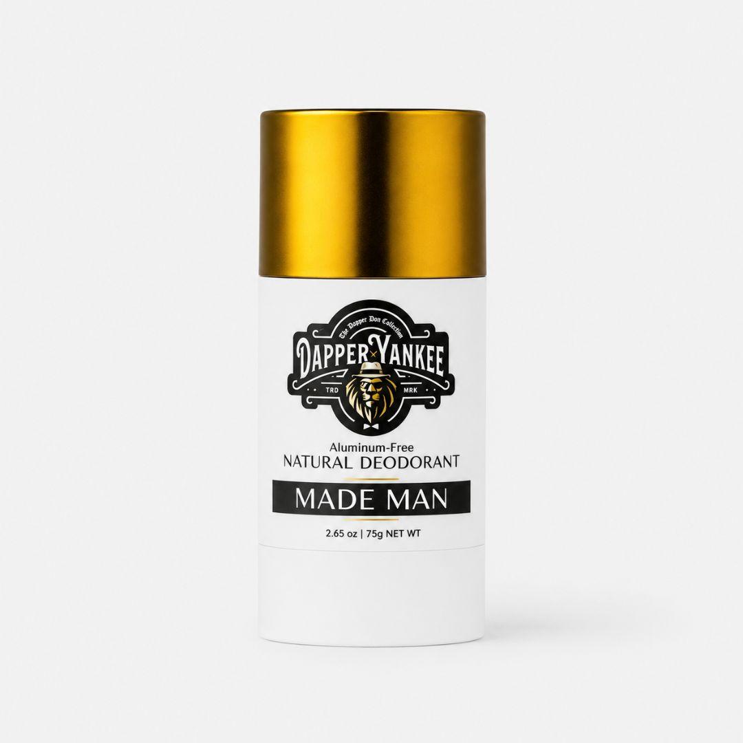 Made Man natural deodorant Dapper Yankee