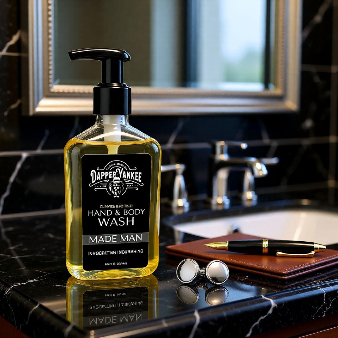 made man body wash - dapper yankee