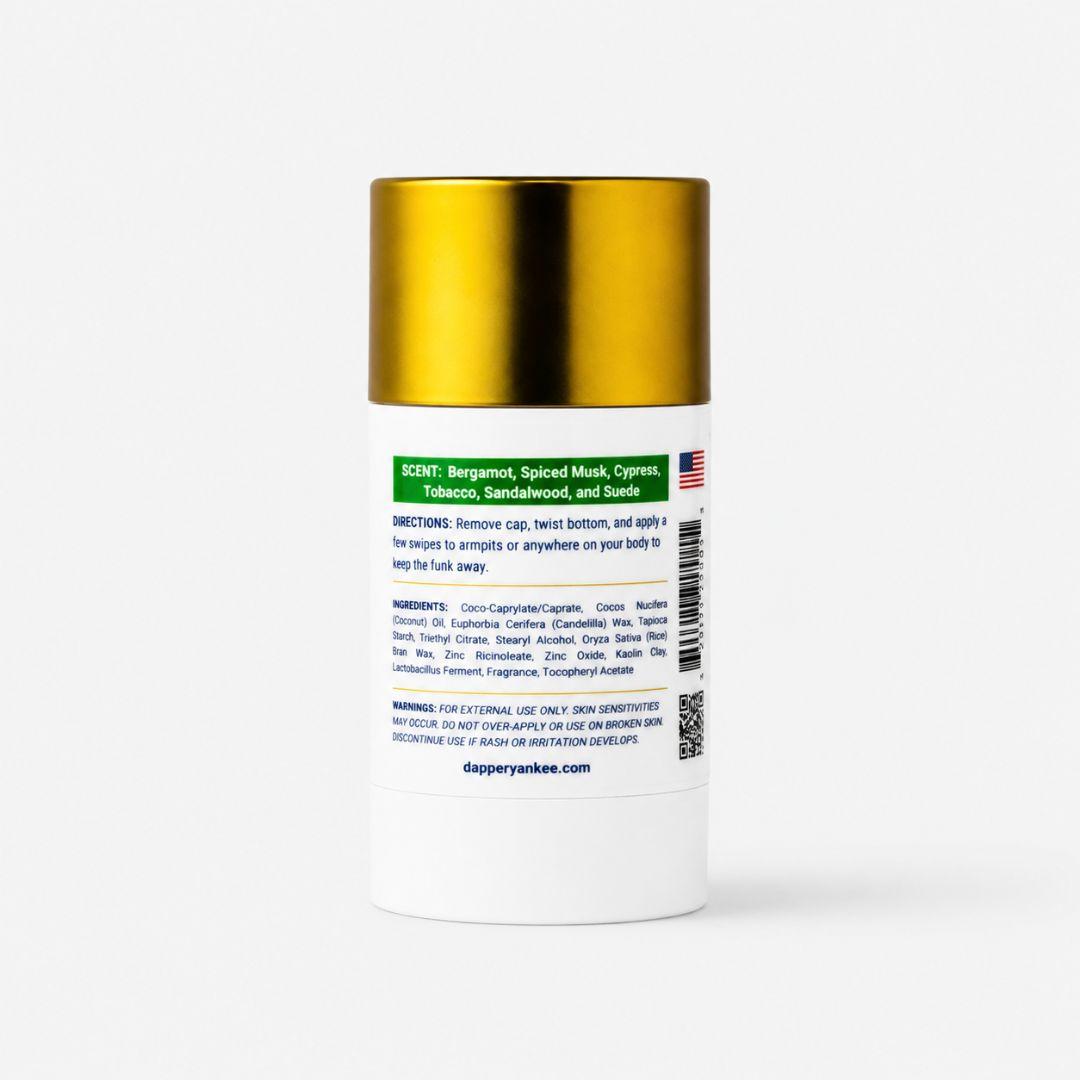 New Castle natural deodorant Dapper Yankee