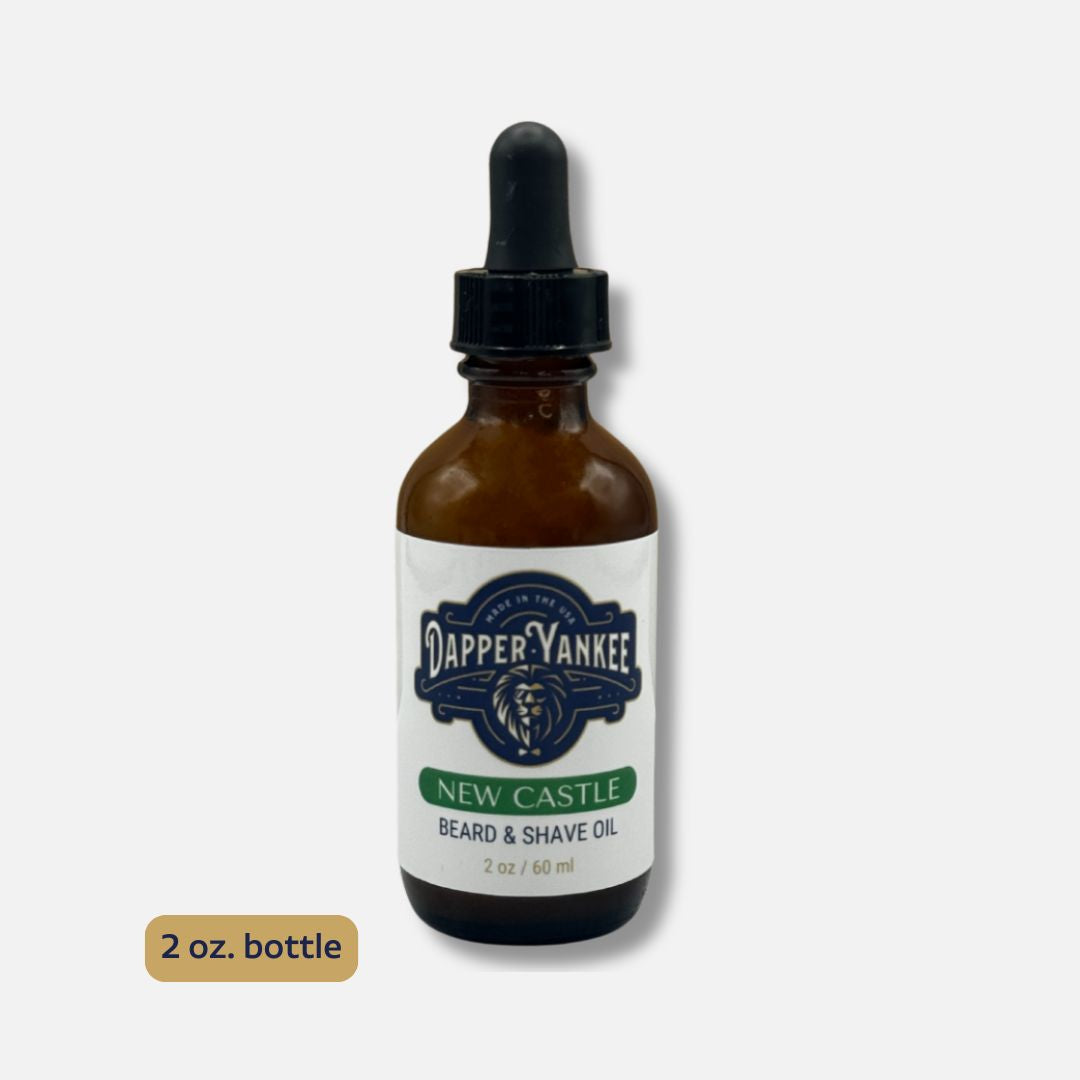 New Castle Beard Oil dapper yankee