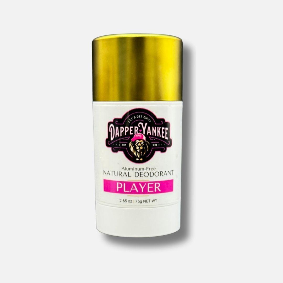 Player Natural Deodorant - Dapper Yankee