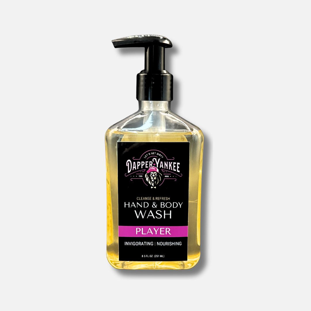 Player hand & body wash dapper yankee