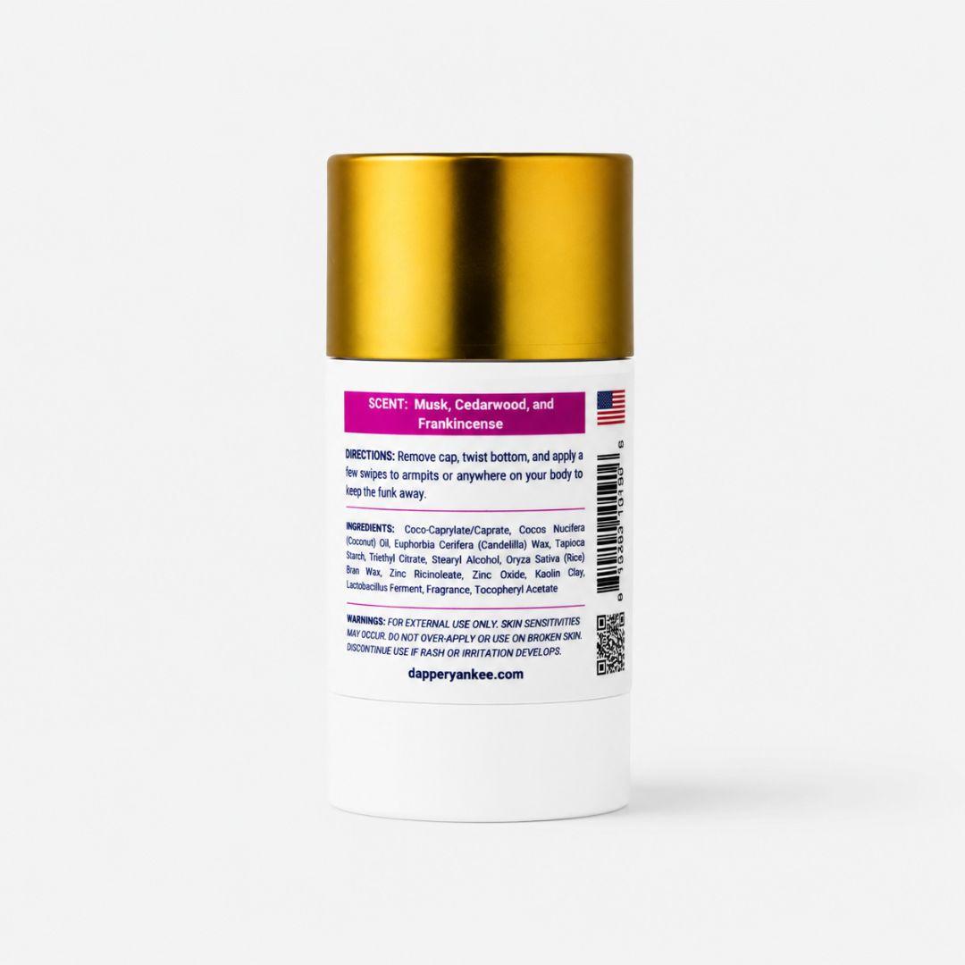 Player natural deodorant Dapper Yankee