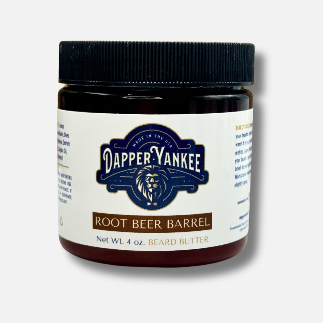 Root Beer Barrel Beard Butter dapper yankee