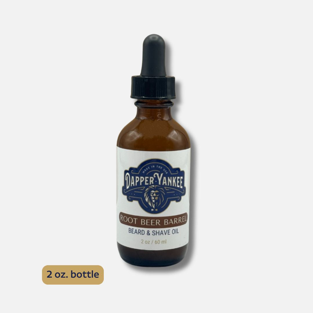 Root Beer Barrel Beard Oil dapper yankee
