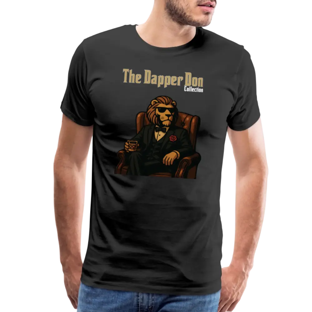 The Dapper Don Collection Men's Premium T-Shirt - black