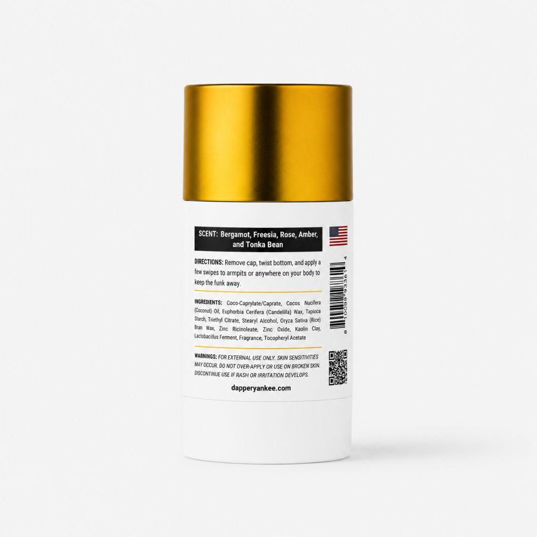 The Dapper Don natural deodorant Dapper Yankee
