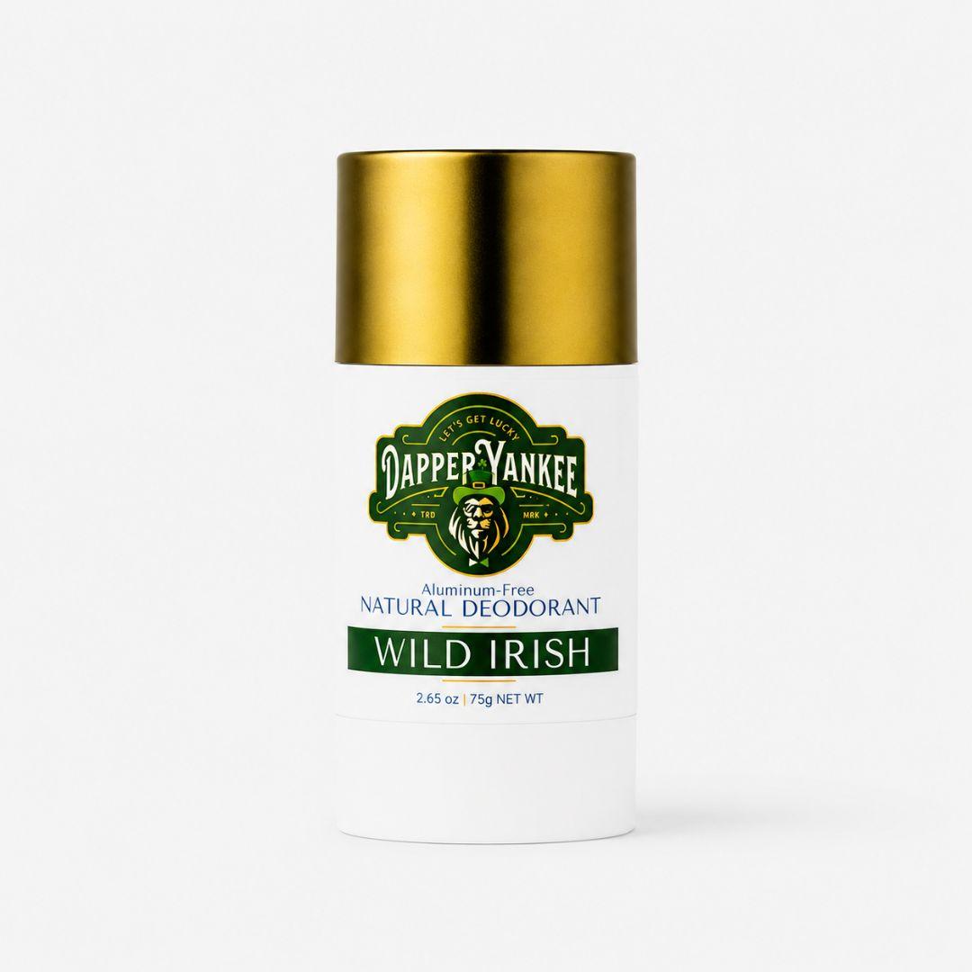 Wild Irish natural deodorant Dapper Yankee