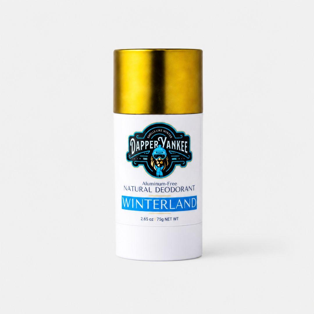 Winterland natural deodorant Dapper Yankee