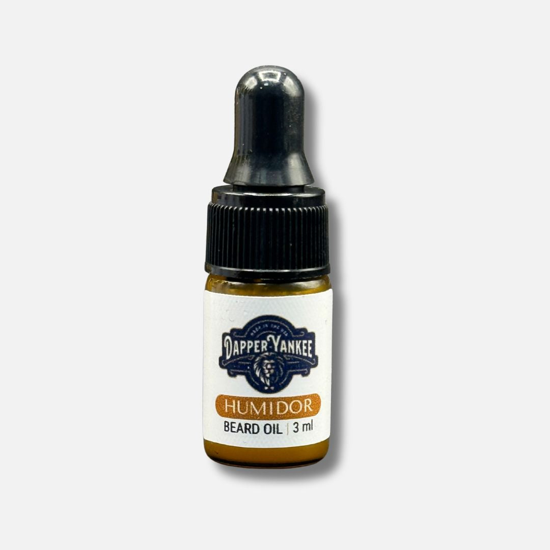 beard oil sample dapper yankee