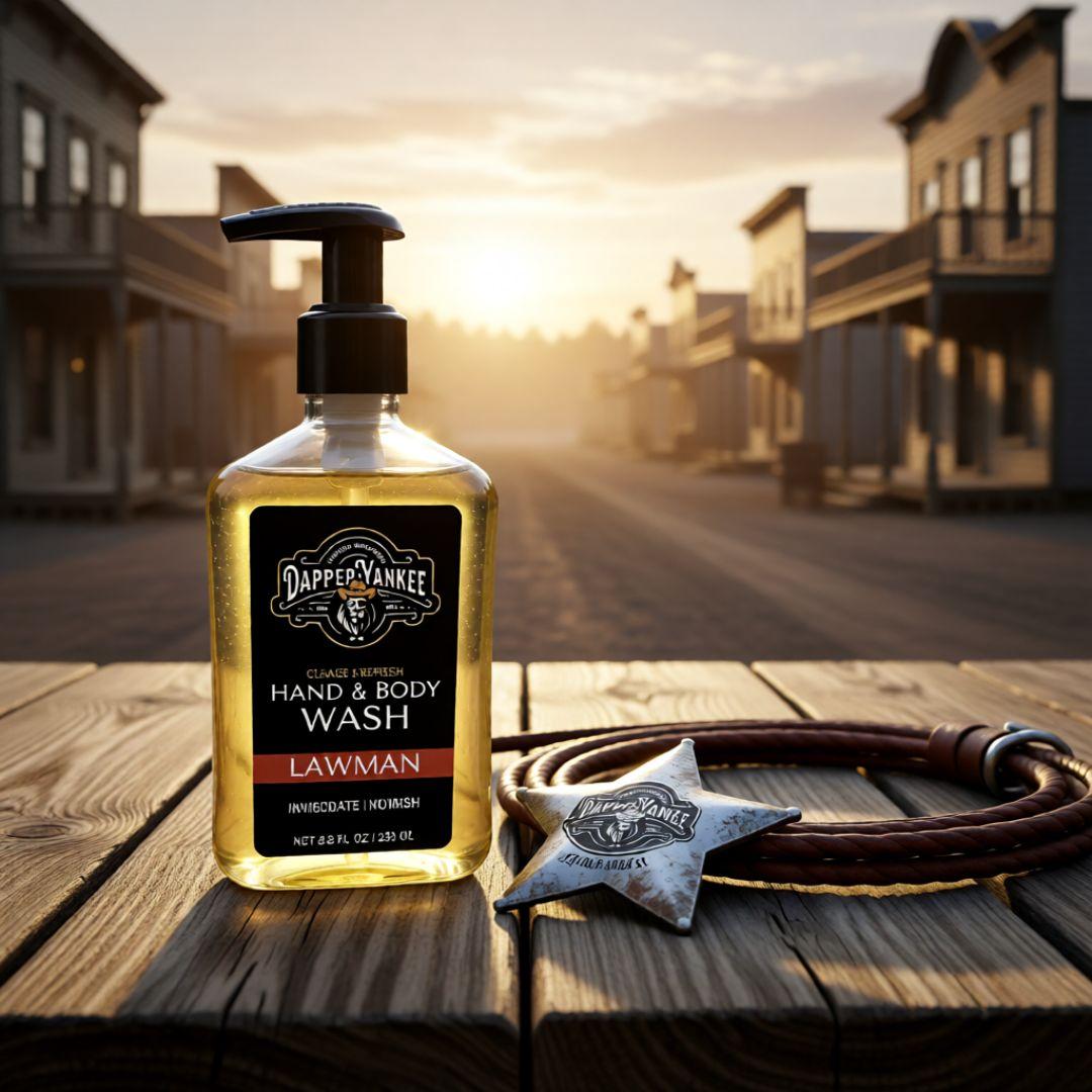 lawman body wash - dapper yankee