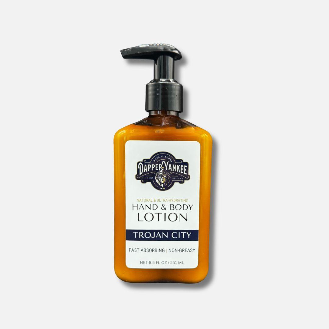 trojan city lotion dapper yankee