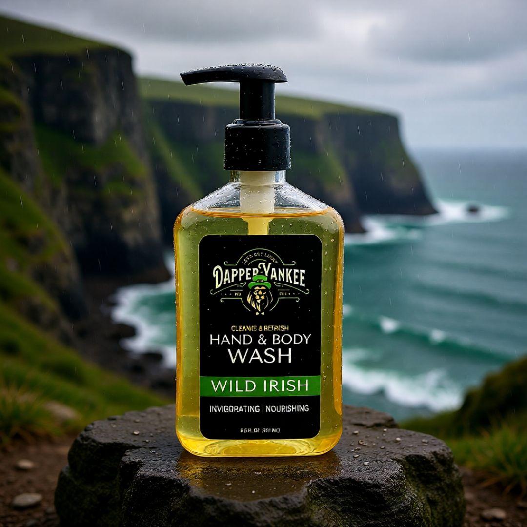 wild irish body wash - dapper yankee