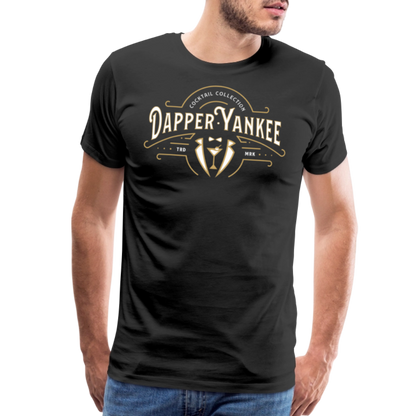 Dapper Yankee Cocktail Collection Men's Premium T-Shirt - black