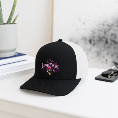 Player Logo Fitted Cap - black/white