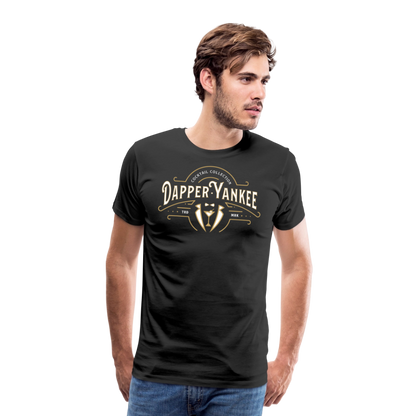 Dapper Yankee Cocktail Collection Men's Premium T-Shirt - black