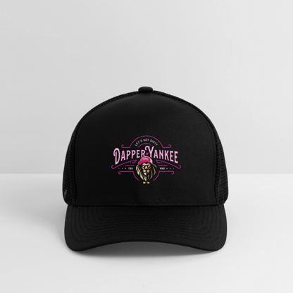 Player Logo Fitted Cap - black