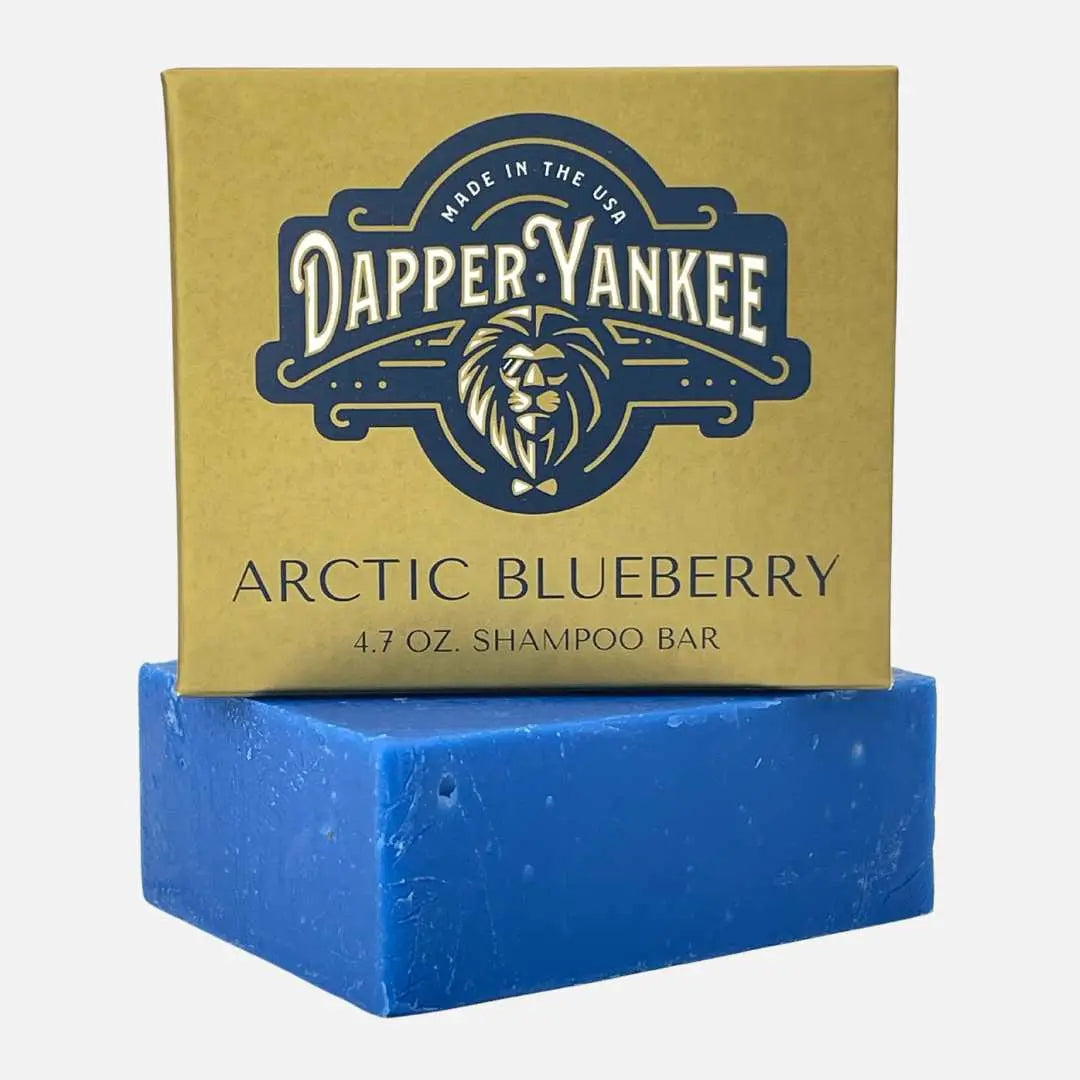 arctic blueberry shampoo bar dapper yankee