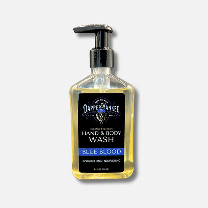 blue blood hand & body wash dapper yankee