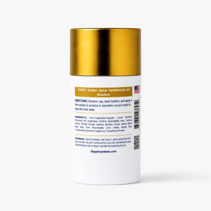 Bourbon Legend natural deodorant Dapper Yankee