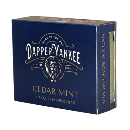 Cedar Mint Shampoo Bar Dapper Yankee