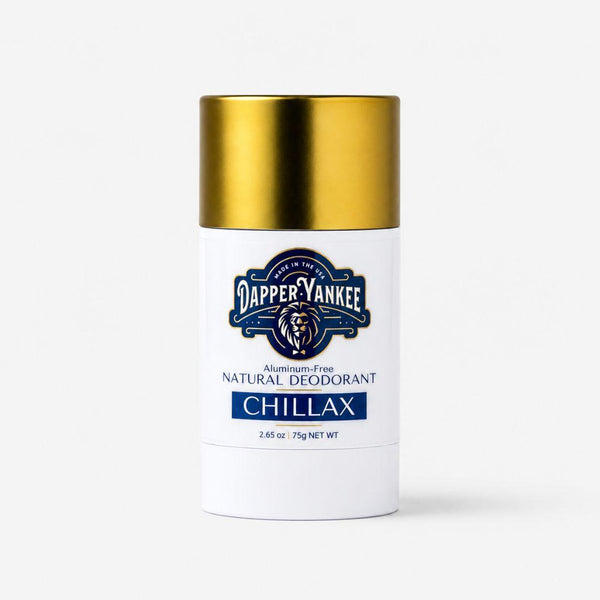 Chillax natural deodorant Dapper Yankee