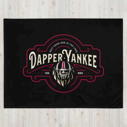 Dapper Yankee Game Day Throw Blanket 