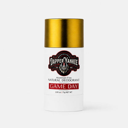 Game Day natural deodorant Dapper Yankee