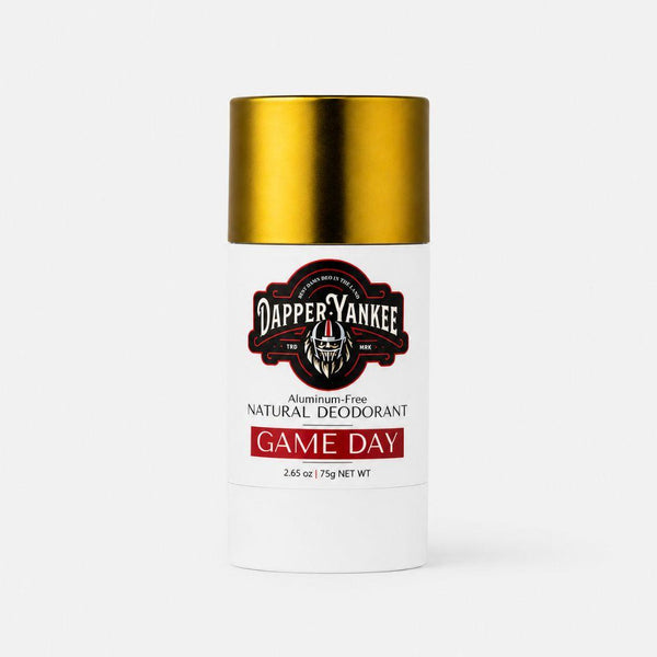 Game Day natural deodorant Dapper Yankee