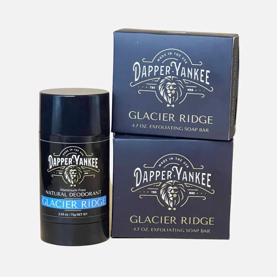 Glacier Ridge Deodorant and Soap Pack Dapper Yankee