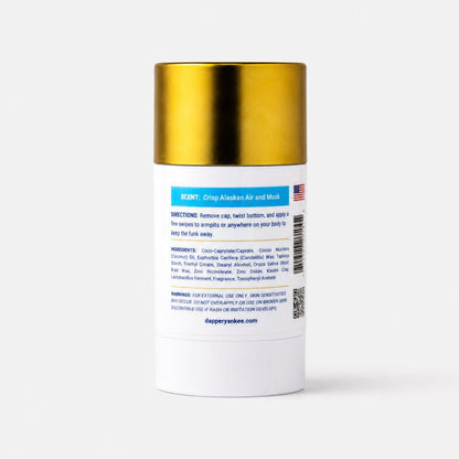 Glacier Ridge natural deodorant Dapper Yankee