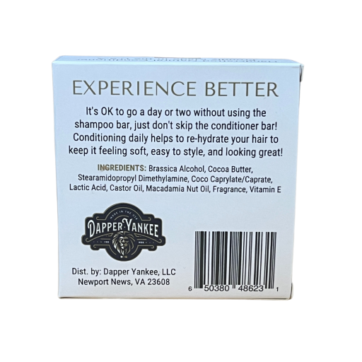 Hair Conditioner Bar - Tea Tree Mint Dapper Yankee