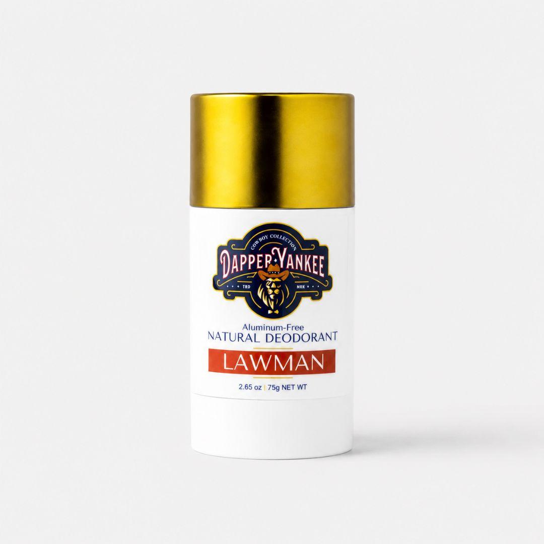 Lawman natural deodorant Dapper Yankee