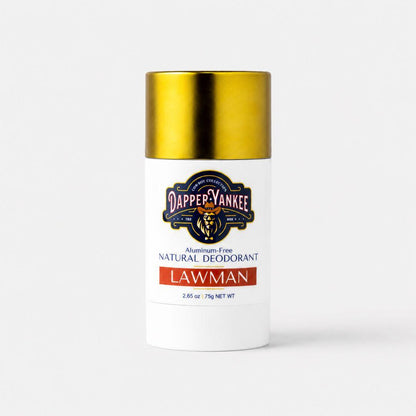 Lawman natural deodorant Dapper Yankee