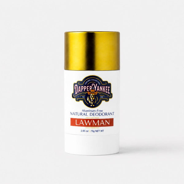 Lawman natural deodorant Dapper Yankee