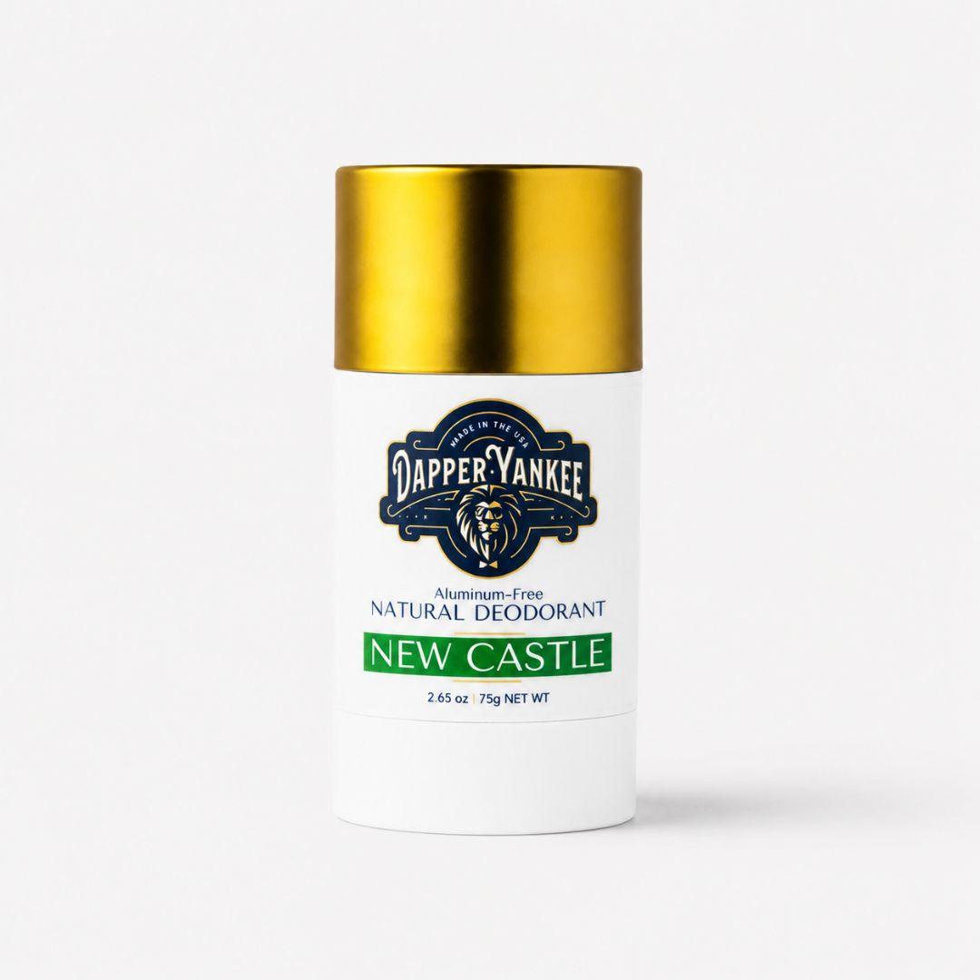 New Castle natural deodorant Dapper Yankee