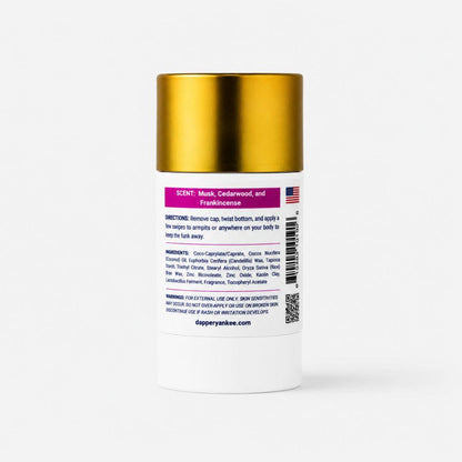 Player natural deodorant Dapper Yankee