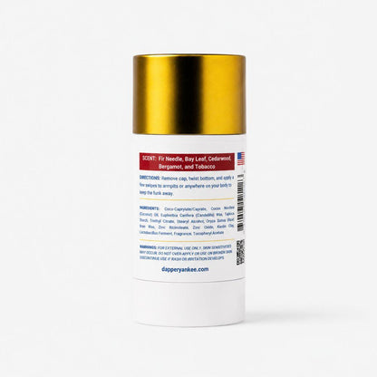 Rodeo Man natural deodorant Dapper Yankee