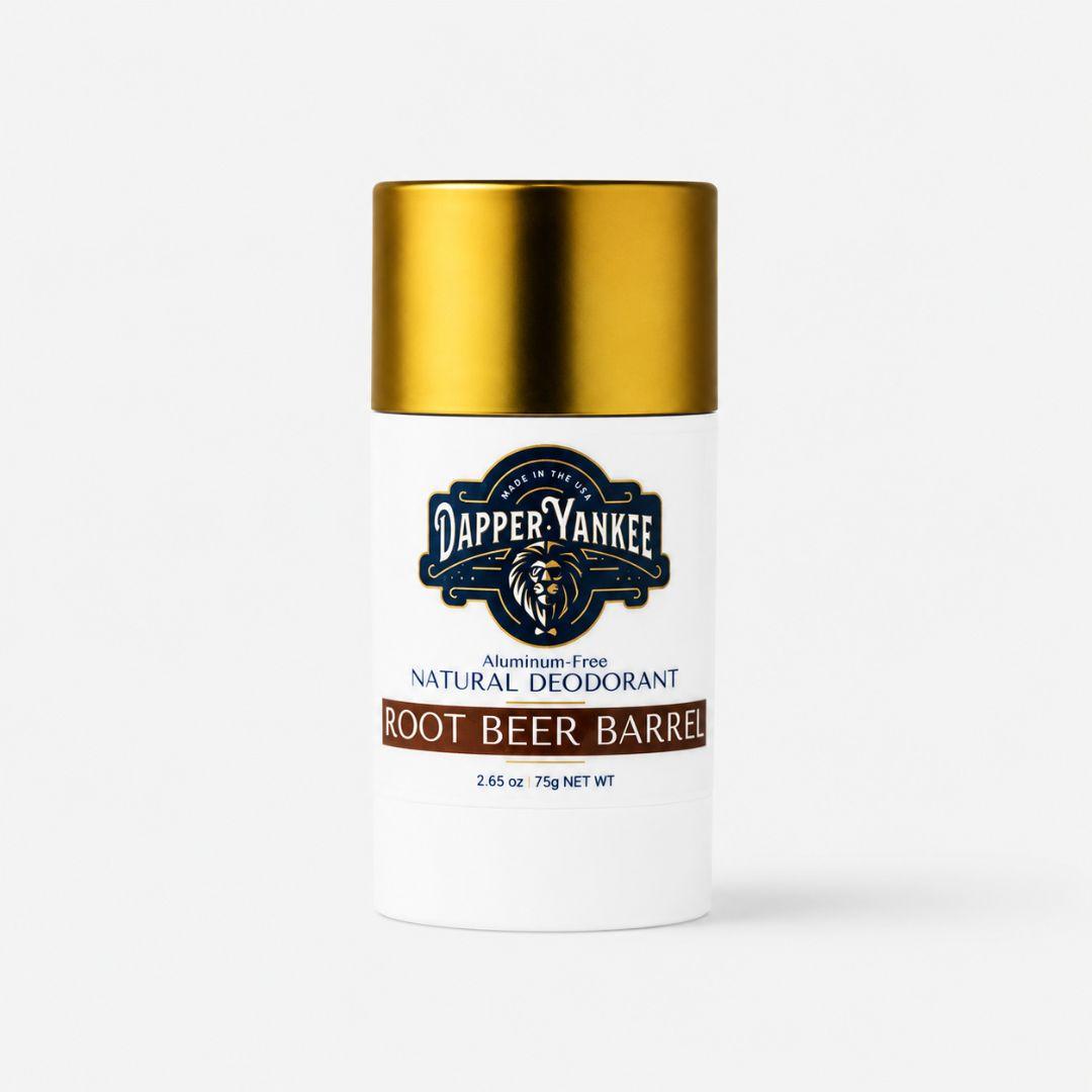 Root Beer Barrel natural deodorant Dapper Yankee