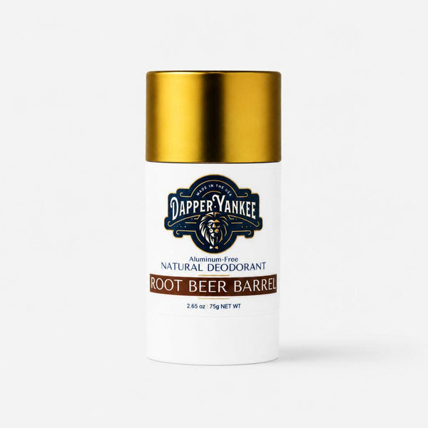 Root Beer Barrel natural deodorant Dapper Yankee