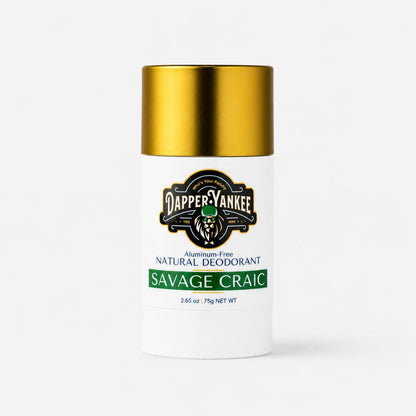 Savage Craic natural deodorant Dapper Yankee